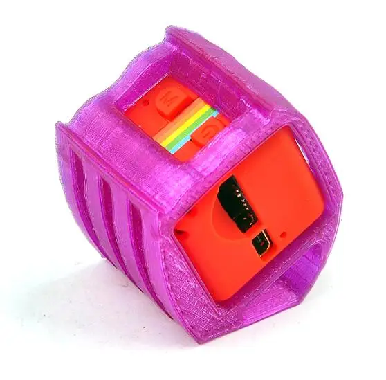 3D Printer TPU Camera Mount Case for SQ11 1080P Damping 30 Degree Elevation Angle 7.2g for RC Car