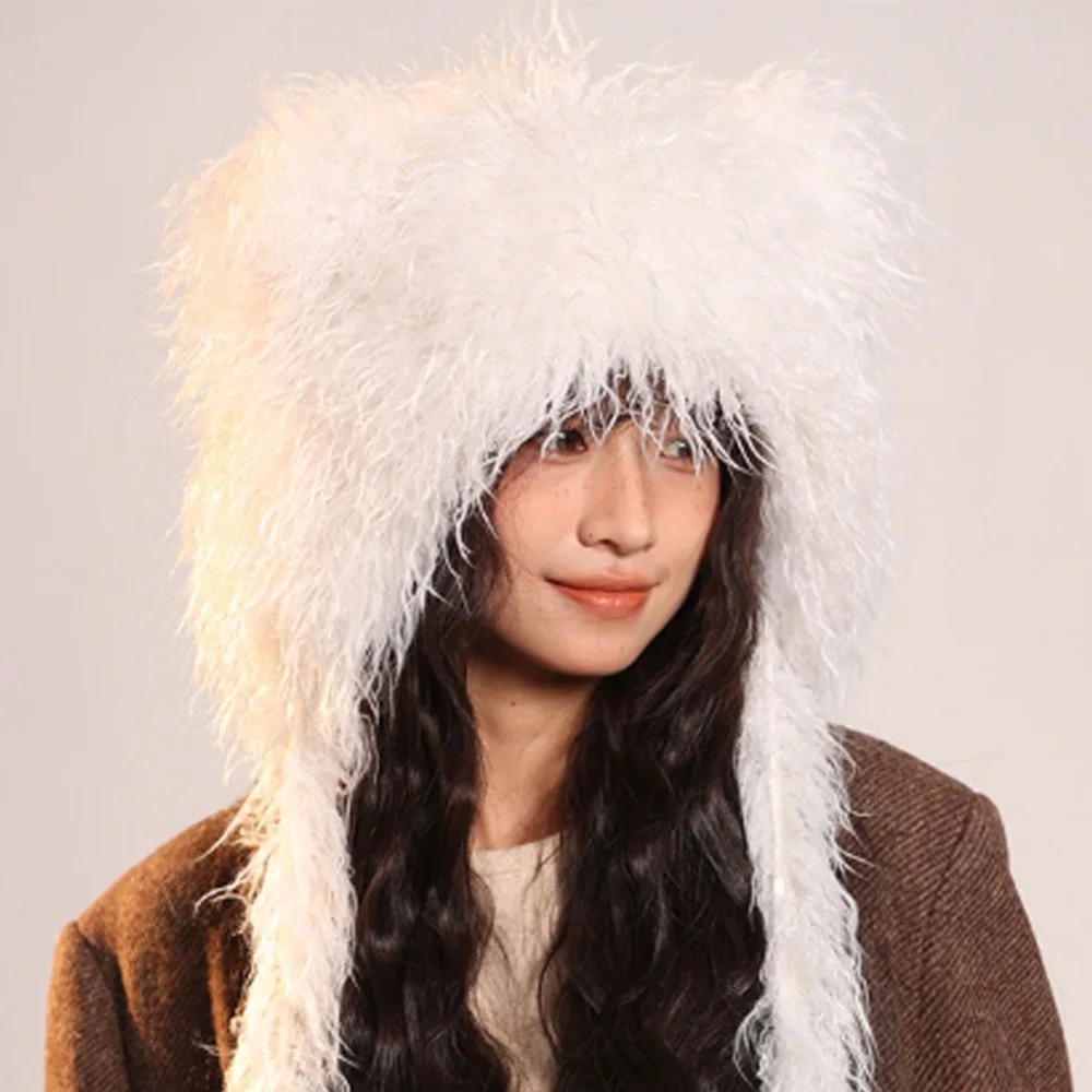 

New Polyester Cycling Cap Warm Windproof Earmuffs Hat Pullover Hat Autumn Winter