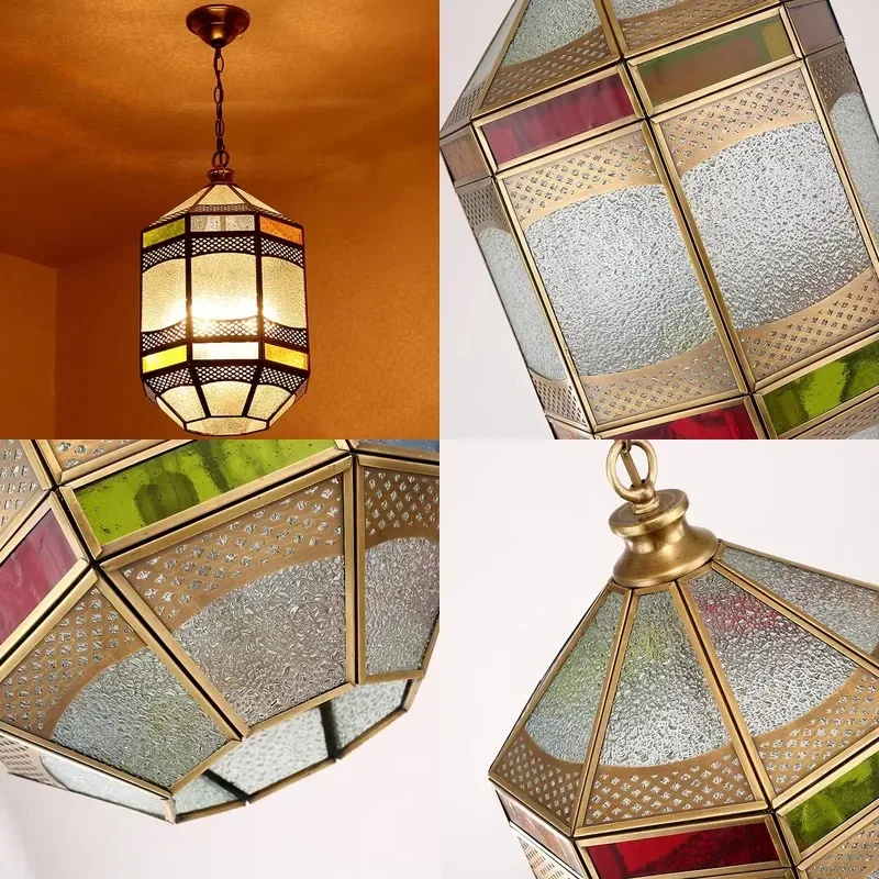 Modern Copper Chandelier E27 LED Ceiling Light Luxury Home Decor Interior Lighting Fixture