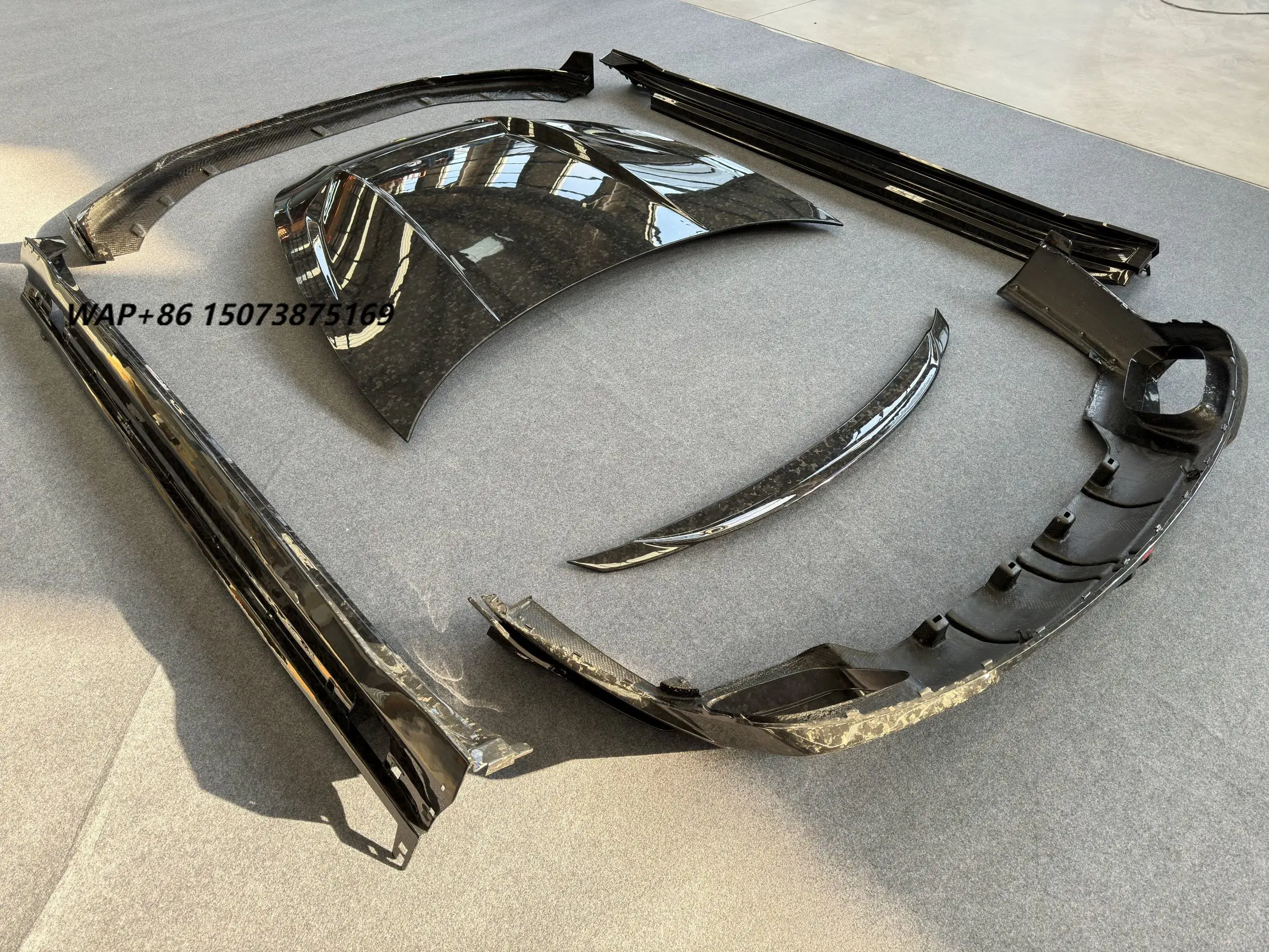 CGW Design Car Surround Modification Dry Carbon Fiber ABS Polished & UV Protected Whole Set Bodykit for Panamera 971