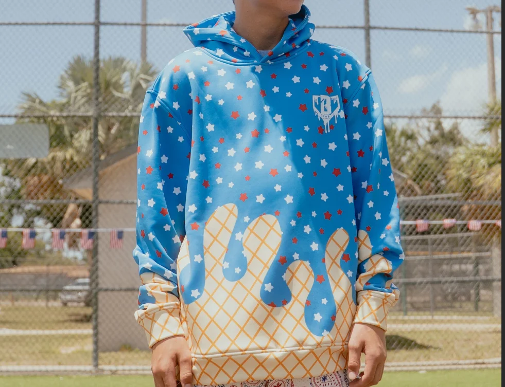 

2026 ASEBELL LIFESTYLE 101 Ice Cream Series 3D Printed Outdoor Comfortable Sports Unisex Hoodie for Children/Men