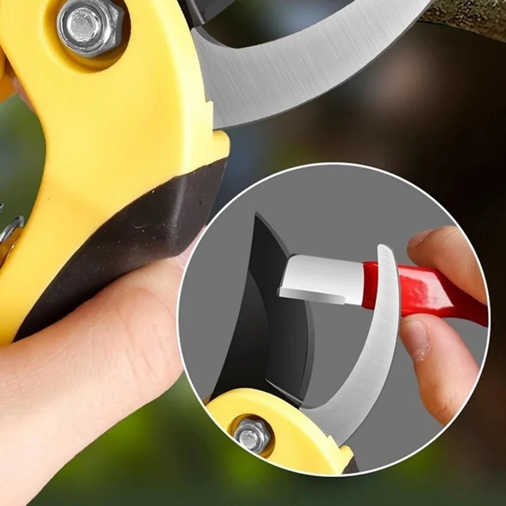 مقص سكين المطبخ الاحترافي مبراة حجر شحذ السيراميك الماسي التنغستن لجميع الشفرات بما في ذلك مقصات الحديقة