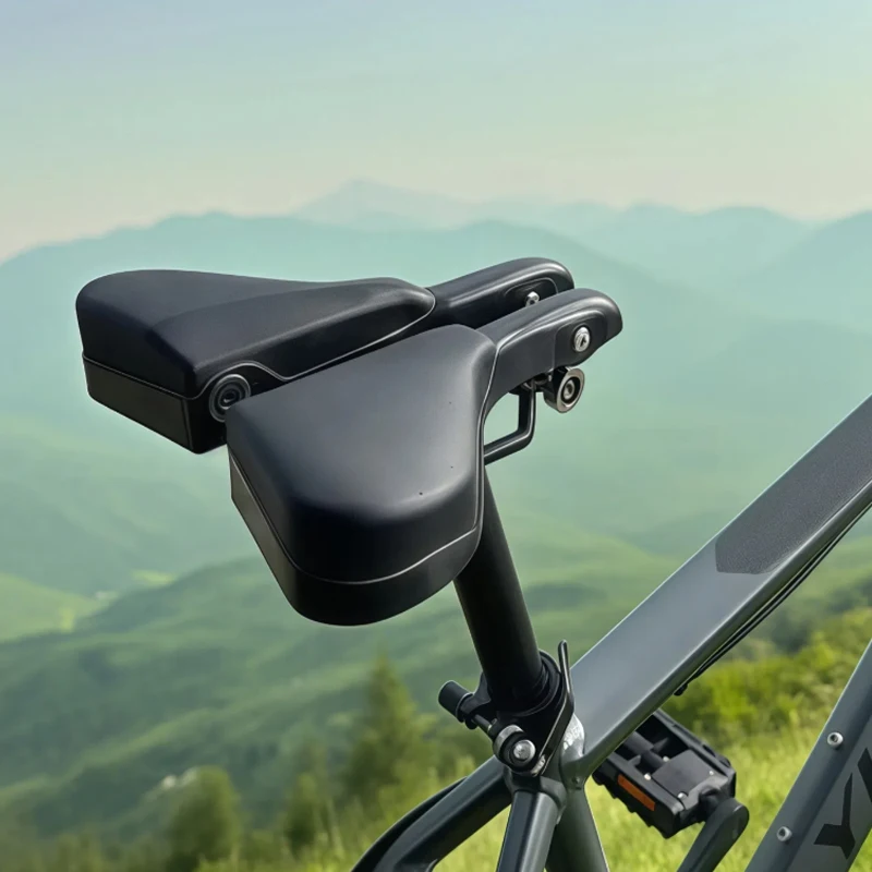 Cloud Seat Bicycle Saddle Road/Mountain Bike Microfiber Leather Health Comfort Saddle Men