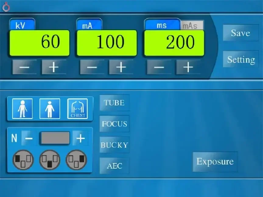 2024 precio de fábrica portátil de alta frecuencia 5,6 kW 100Kv máquina de rayos X portátil para humanos y animales