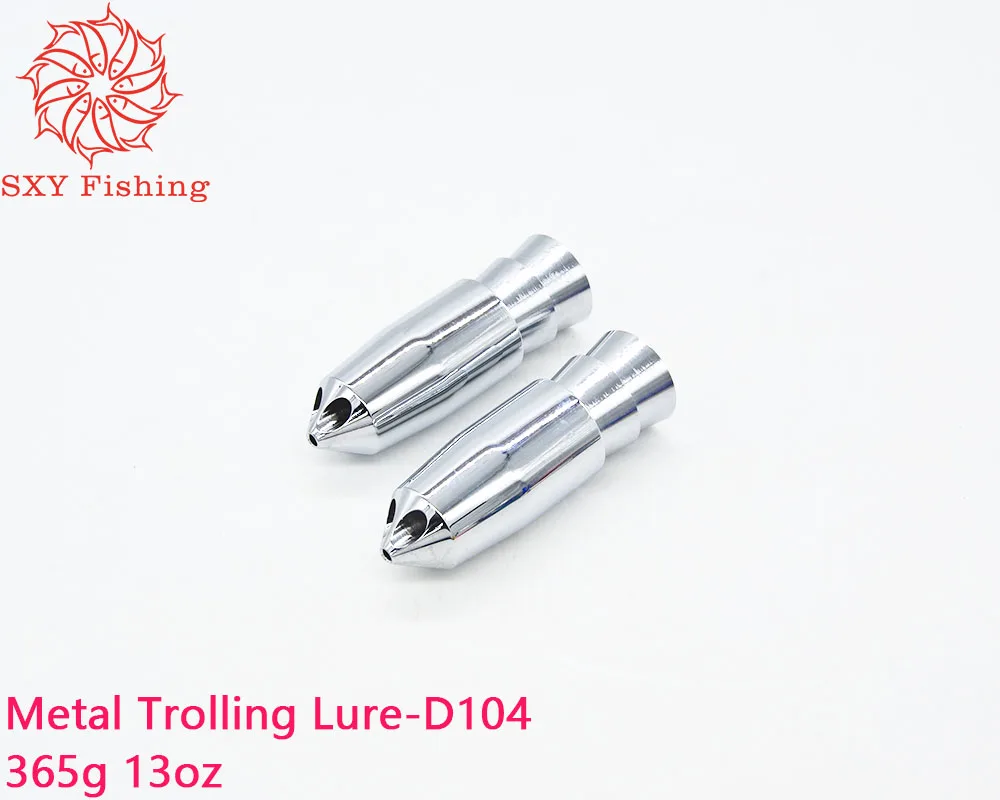 

SXY FISHING NEW 2026 D104 Metal Trolling Lure Big game lure DIY Jet Copper Head Lures Deep sea towing bait Tuna & Wahoo bait