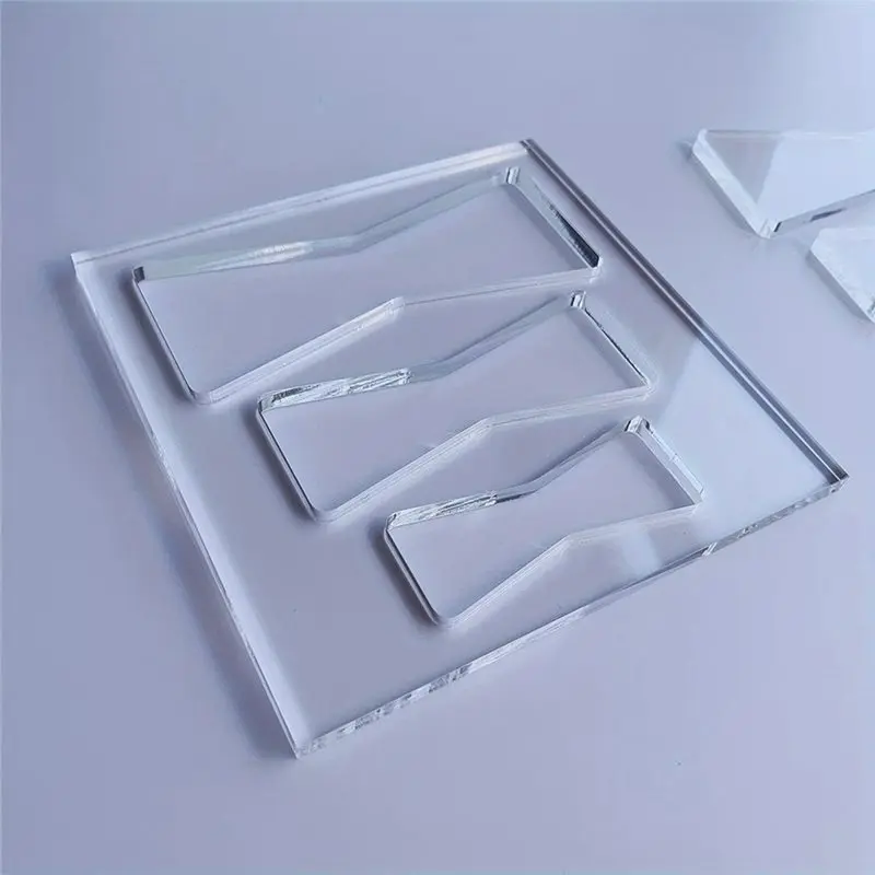 A41I Clear Router Template Transparent Acrylic Butterflies Design Router Template Set