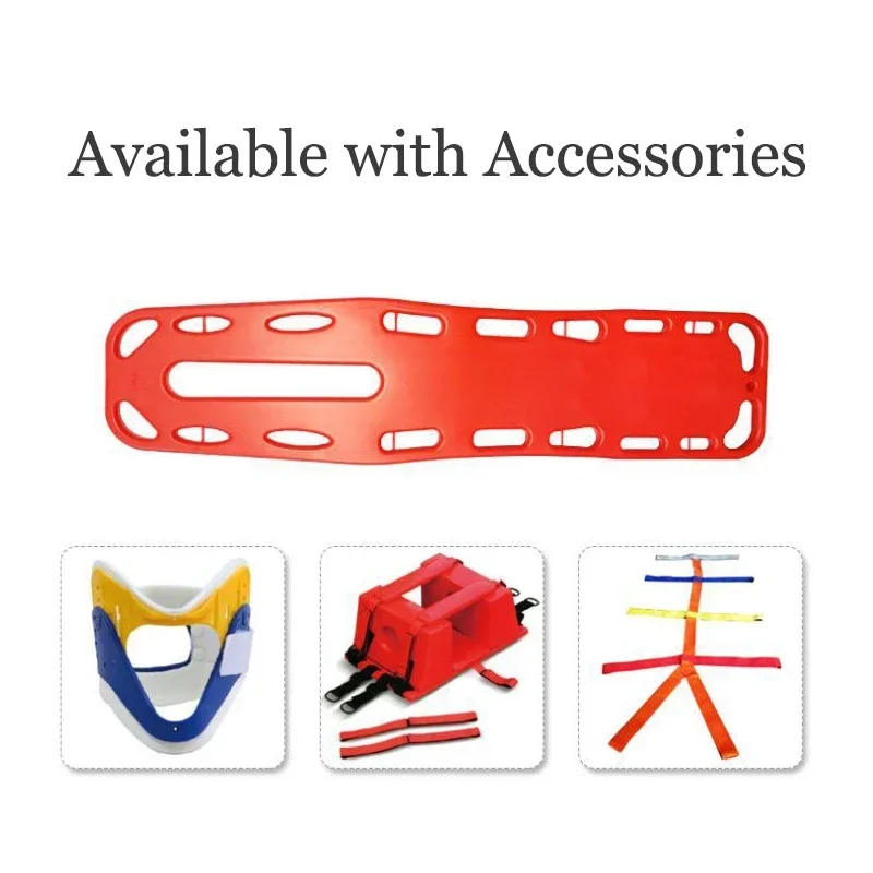 Installable Medical Equipments First Aid Ambulanze Convenient Stretcher Spine Board