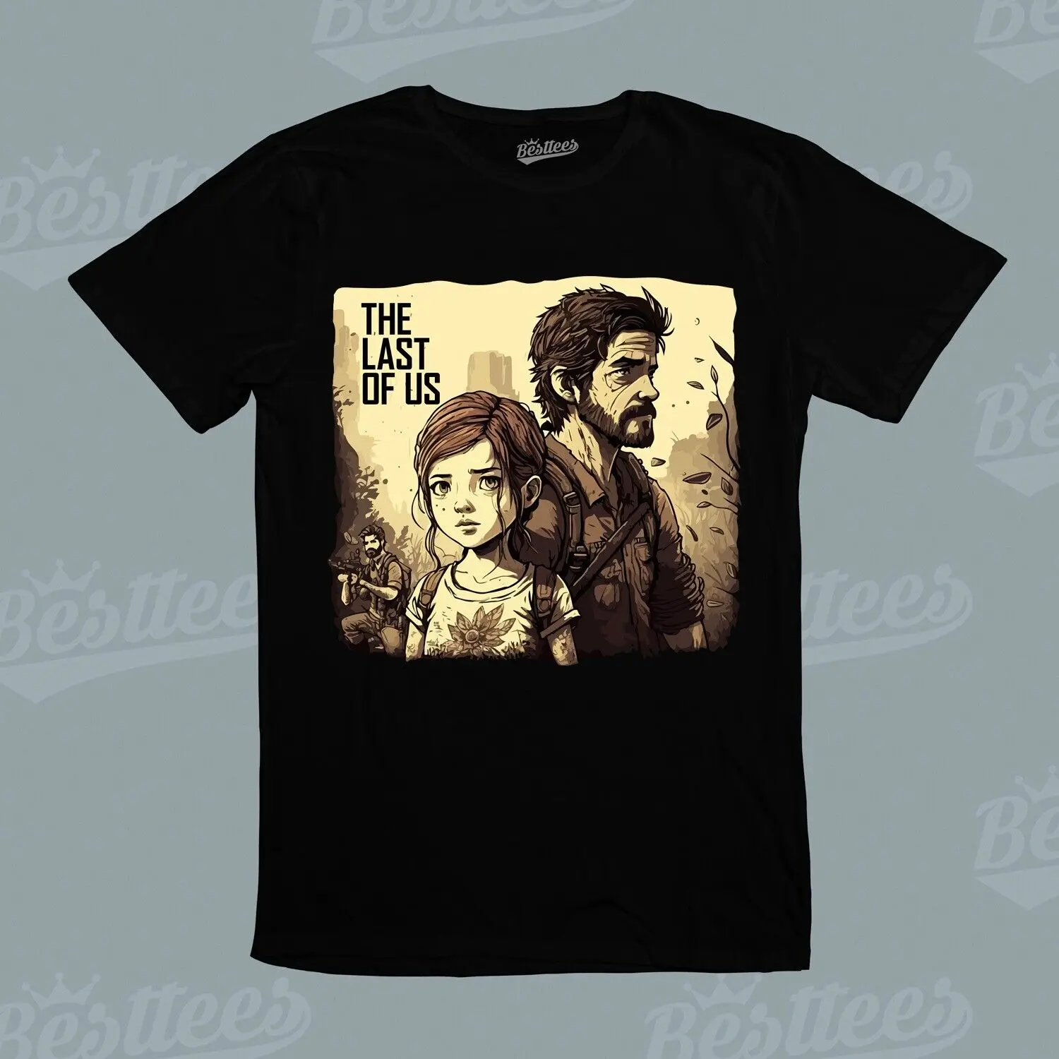 Kids /Men/ Women The Last of Us Ellie Joel Zombie Apocalypse Anime T-Shirt