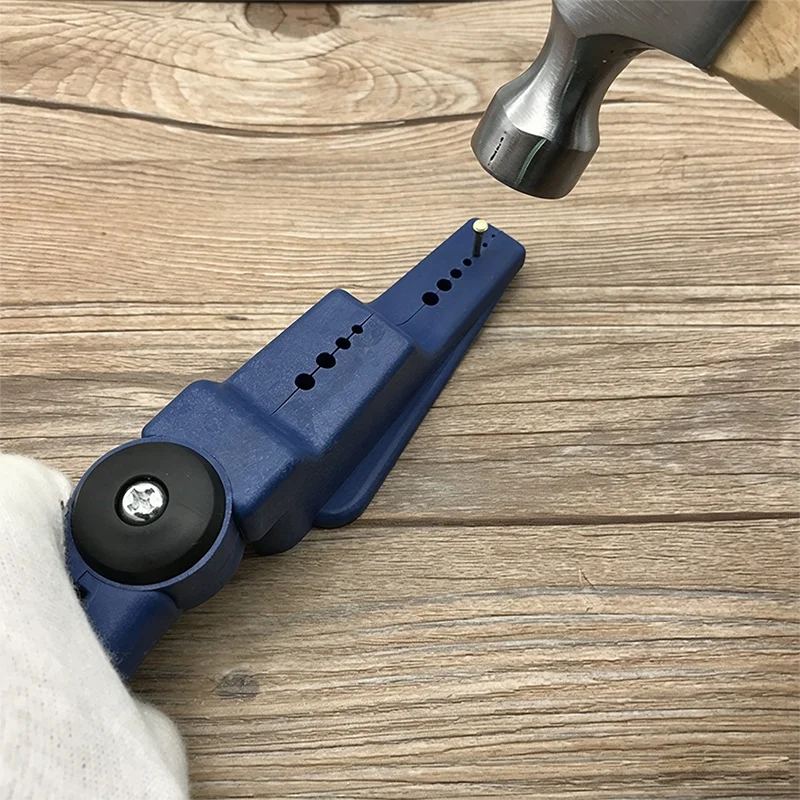 New Nailing Auxiliary Clamp Fixing Tool Nail Clamp Safety Hand Guard Hammer-proof Stepped Clamp Nail Holding Pliers Nail Holder