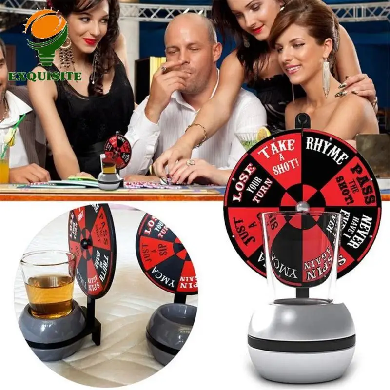 Night Club Bar Game Drink Turntable Party Arrow Board Games For Adult Novelty Party Arrow Board New Drink Turntable Game 2023