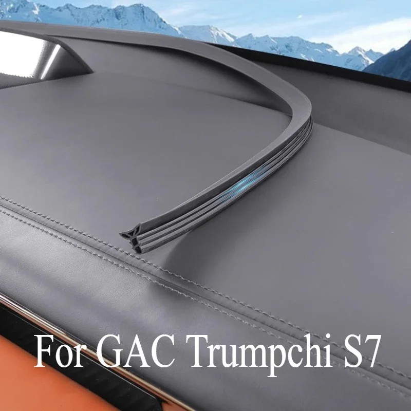 For GAC Trumpchi S7 Special Center Console Sealing Strip Trend Anti-blocking Interior Automotive Accessories Decoration