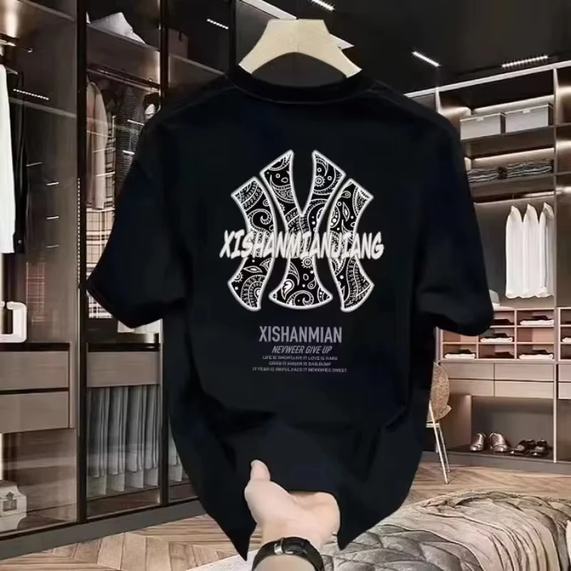 2026 Paisley Bandana Pattern Graphic T-Shirt Men Women, Retro Ethnic Ornament Art Print Short Sleeve Casual Loose Summer Tee