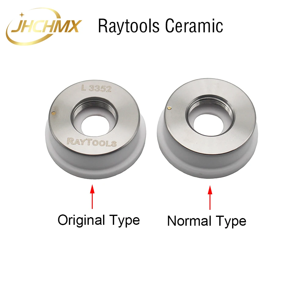 JHCHMX oryginalny Laser dysza ceramiczna uchwyt na Dia.32mm/28.5mm M14 dla Raytools z włókna głowica do cięcia laserowego BT240S BM109 BM111 BM114S