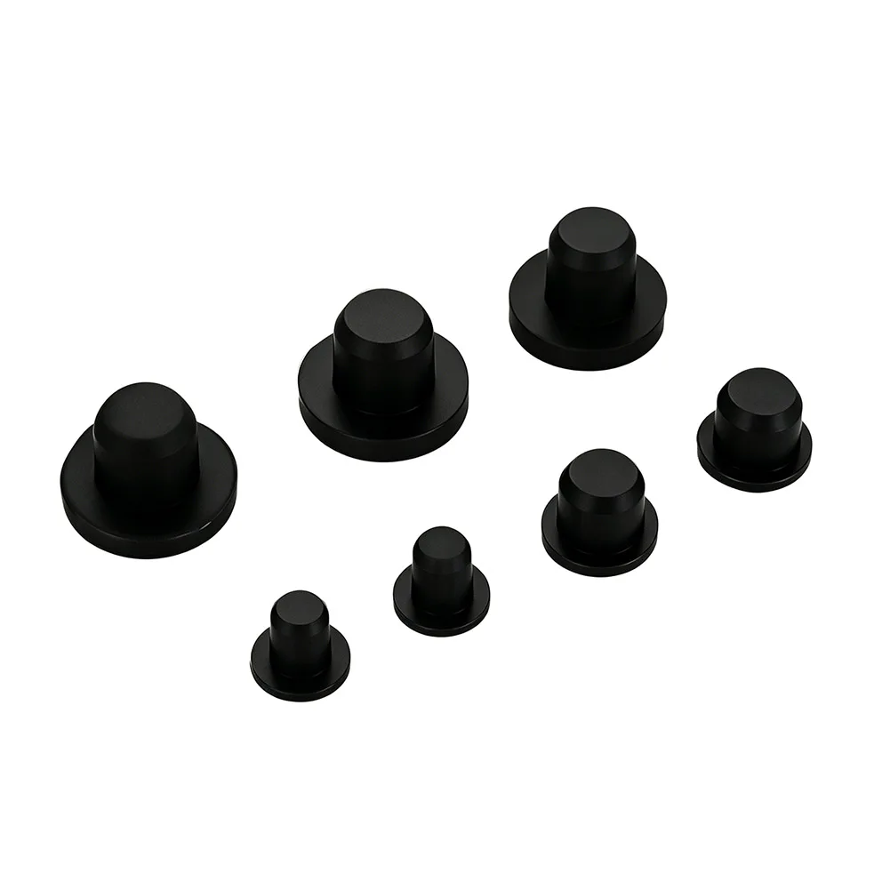 118pcs T Type Silicone Rubber Stoppers 4mm 5.5mm 6mm 6.5mm 7.5mm 8mm 8.5mm 9.5mm for Workshop Lab and Office Use