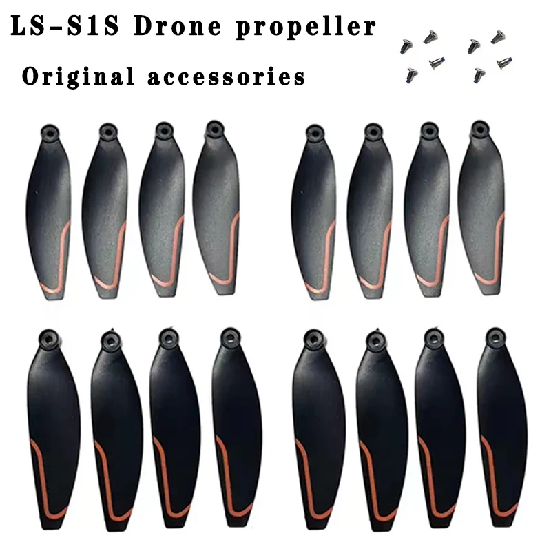 S1S Front Rear Arm S1S Propeller Blade S1S Spare Parts RC Dron Accessories Drone Replacement Accessories Black