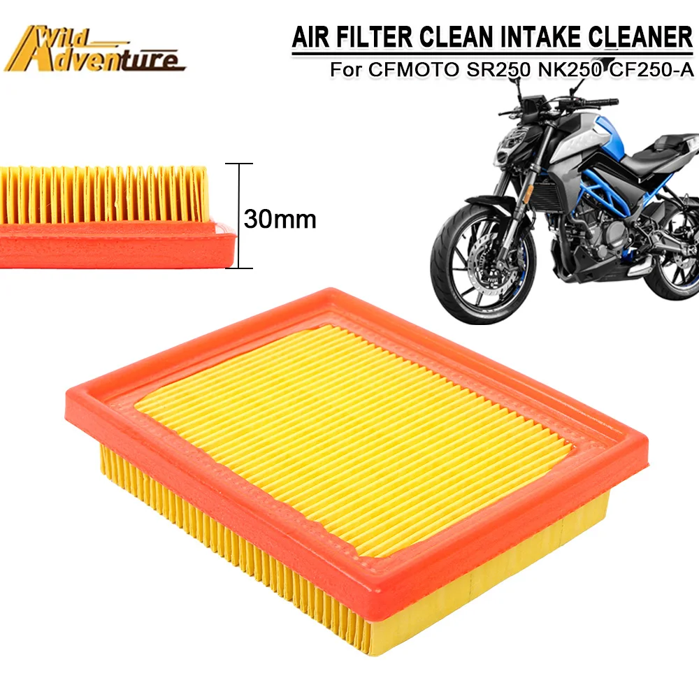 SR250 NK250 Motorrad-Luftfilter, Ansaugelement, Luftreiniger, Reiniger für CFMOTO SR250 250NK 250SR CF250-A 300NK 300SR