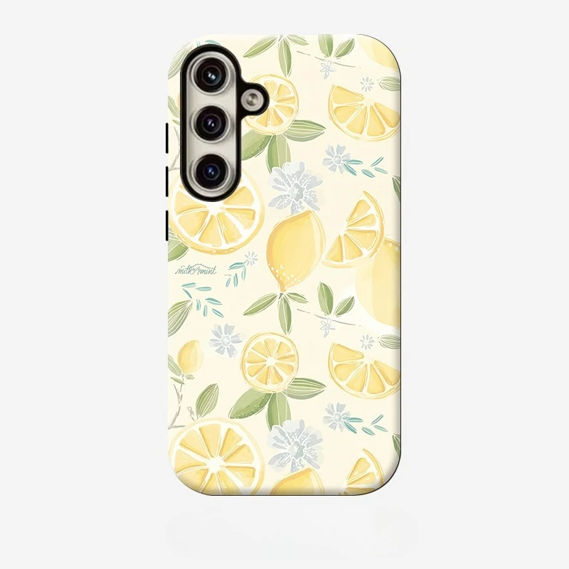 Cute fashionable aesthetics Film Two-in-One phone case for Samsung Galaxy S26/S25/S24/S23/S22/S21 FE Ultra Plus Dropresistant