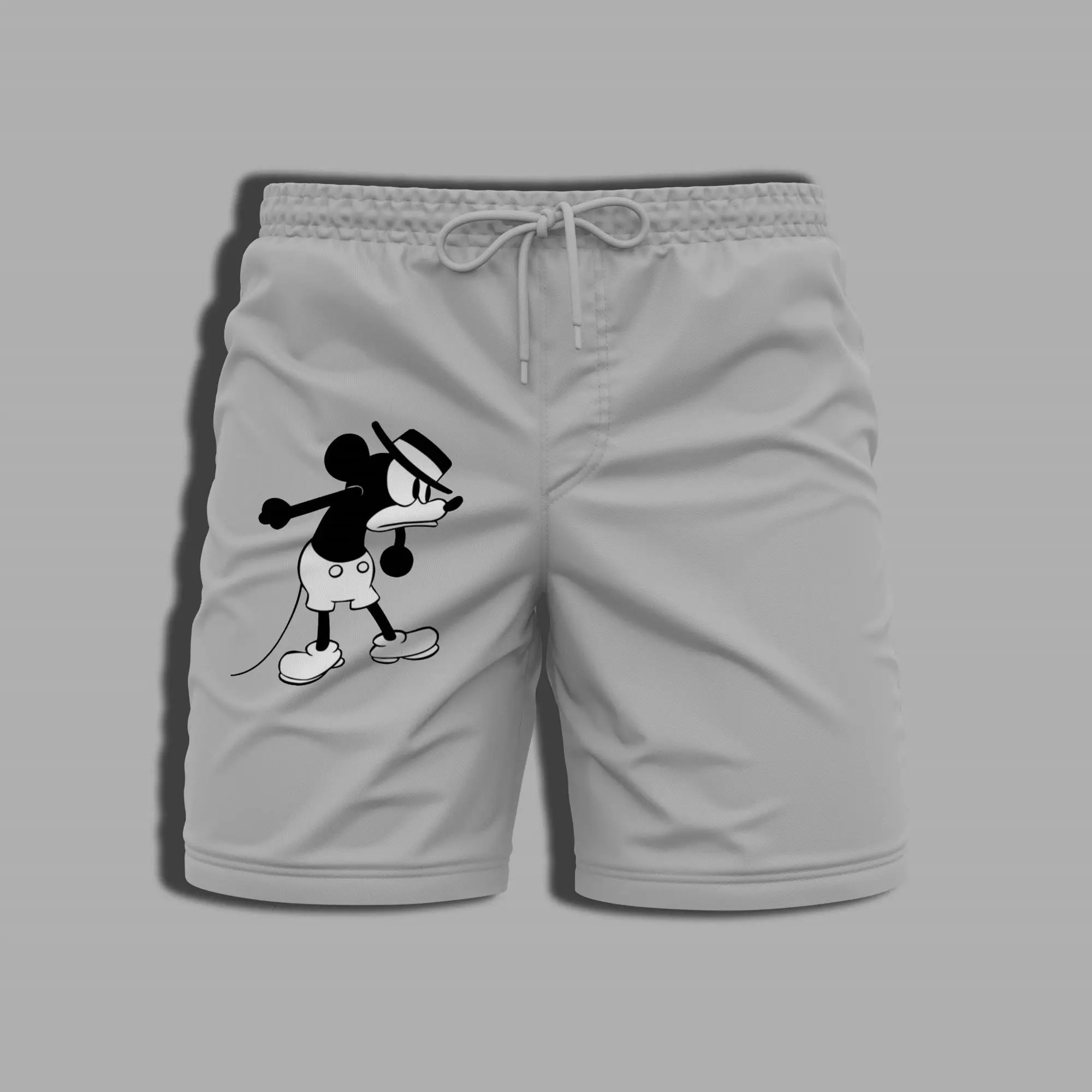 Summer Printing Mickey Whole Swimsuit Beach Swim Shorts Men Disney Minnie Mouse Gym Men's Clothing Bathing Suit Man Pants Male