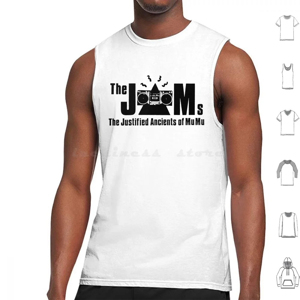 Classic Jams Logo Tank Tops Print Cotton Klf Jams Cauty Drummond K Foundation Mumufication Peoples Pyramid Toxteth Day Of