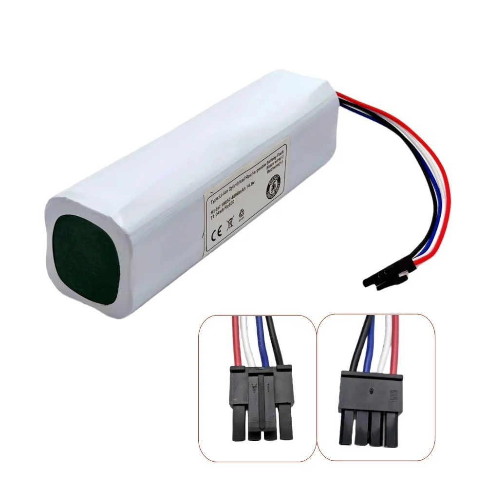 14.8V 6800mAh Battery for Xiaomi Mijia and Dreame F9 D9 L10 Pro Plus  X10+PLUS B101CN OMNI 1S S10 S20 X10 Sweeping Mopping Robot
