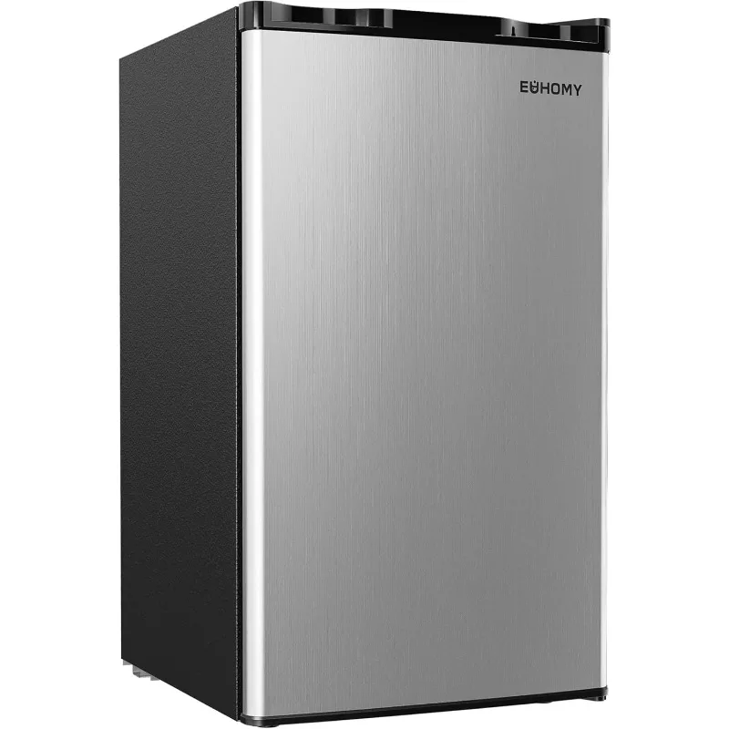 

EUHOMY 3.2 Cu.Ft Mini Fridge with Freezer Single Door Compact Refrigerator Energy Saving Mini Refrigerator Adjustable Thermostat