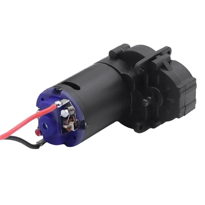 YSUN-2X Gearbox Assembly Transmission Motor Set With Internal Gears For 1/18 RC Crawler Car For TRX-4M TRX4M Upgrade Parts