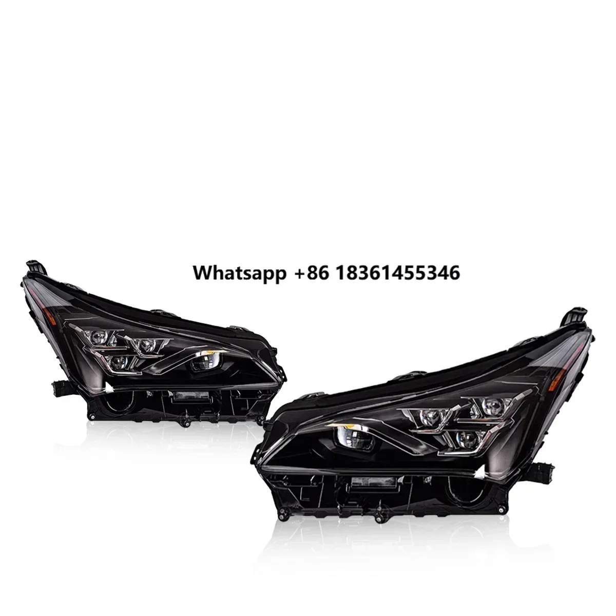 

New LED Headlight Upgrade Modified Full Head Lamp NX 2015-2021 Turn Signals Daytime Running Lights