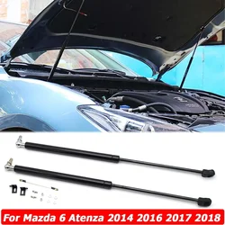 Front Engine Hood Shock Lift Support Struts Bar Arm Hydraulic Gas Spring For Mazda 6 Atenza 2014 2016 2017 2018 Car Accessories