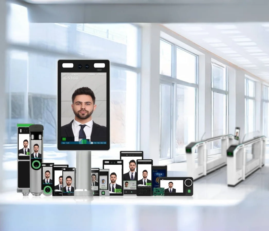 Automatic Biometric Face Card Recognition Access Control System Terminal Turnstile Gate With Motion Detection For Access Control