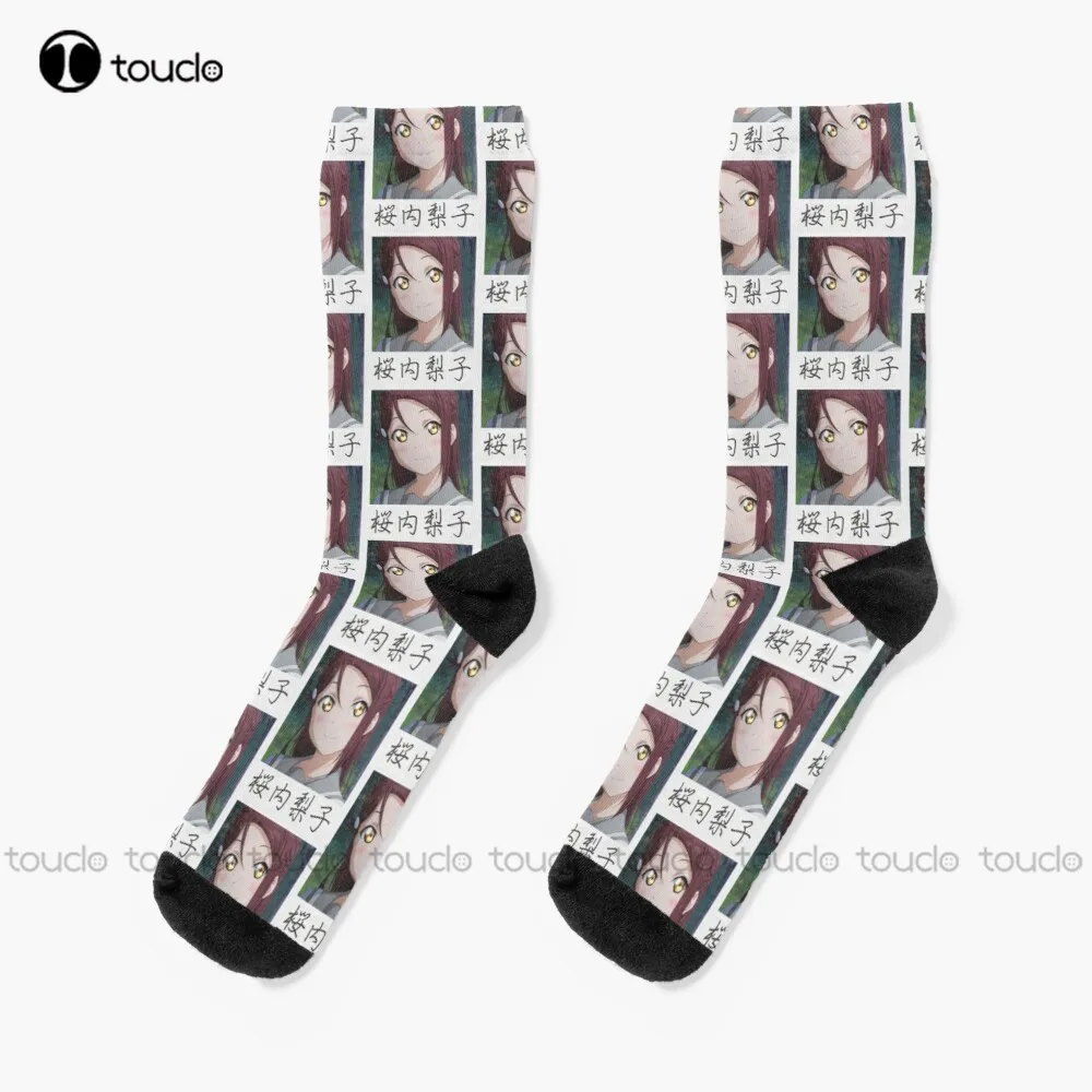 Polaroid-Liebe Live Socken Kühlen Socken Für Männer Cartoon Komfortable Besten Mädchen Sport Straße Skateboard Socken 360 ° Digital drucken