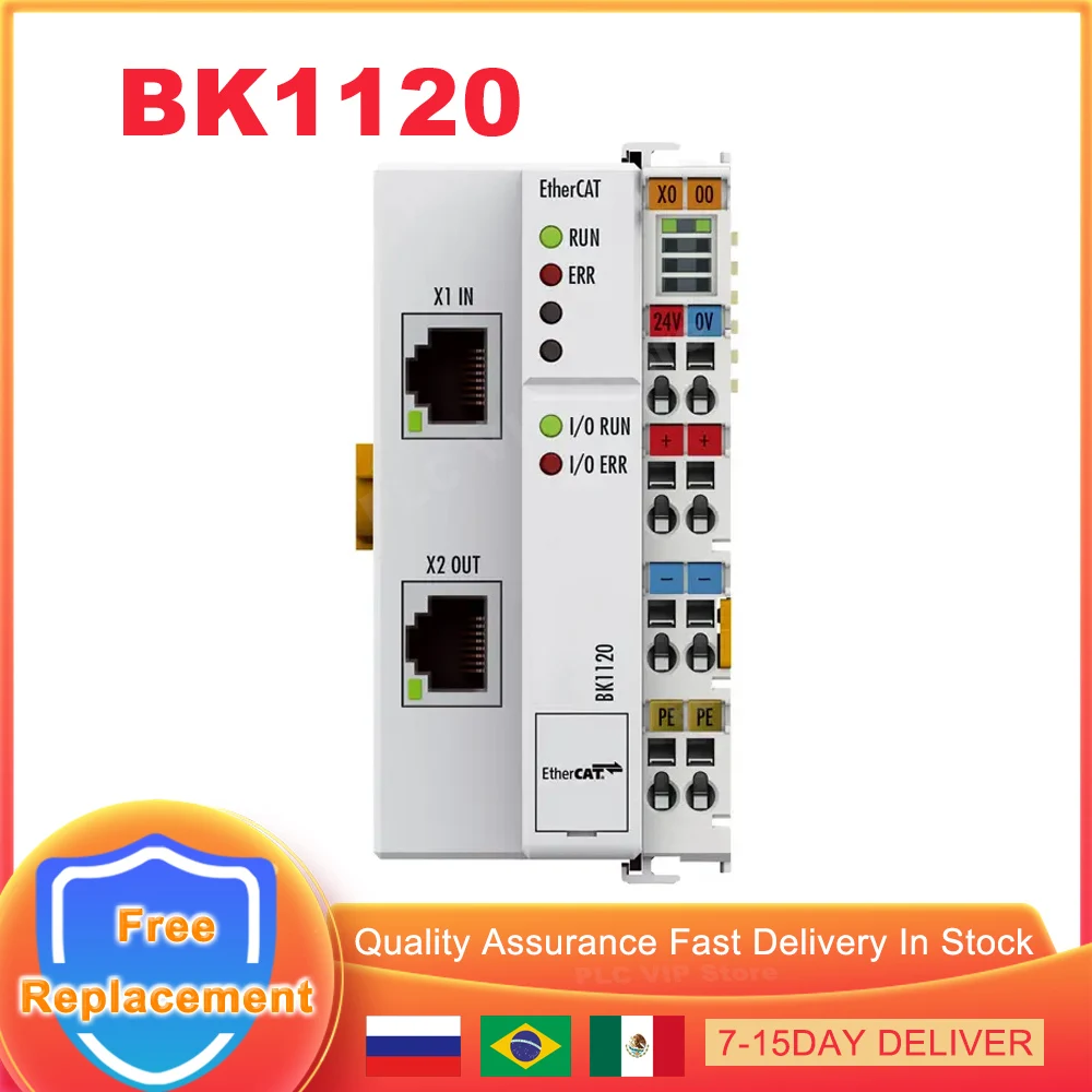 

New Original BK1120 EtherCAT Bus Coupler PLC Module