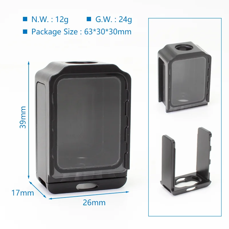 Spacepod โดย PRC S-Proro Boro ถังสำหรับ BB DNA 60W Mod Billet กล่องวัสดุอลูมิเนียม VS ภารกิจ XV Boro อุปกรณ์ SXK ผู้ผลิต