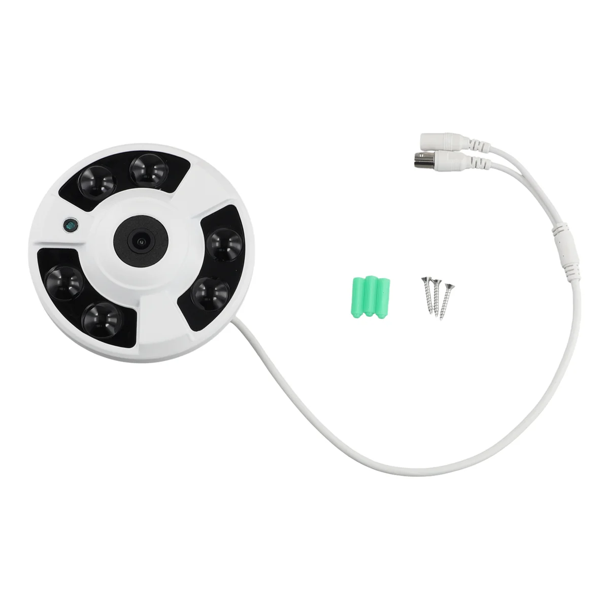 Nowa kamera 5MP IR z 6 diodami podczerwieni, szerokokątna, HD, do monitoringu, noktowizor IR, UTC, kamera 5-w-1 AHD Coaxial BNC