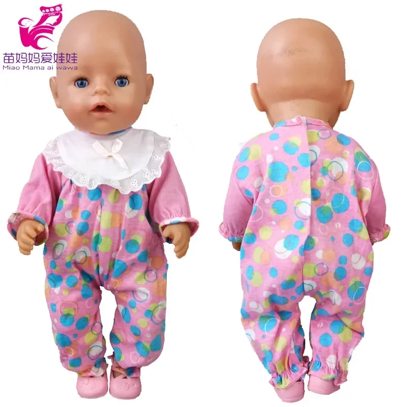 43cm New Born Baby Doll Winter Clothes for Baby Doll Outfits 18 Inch American Generation Girl Doll Jacket