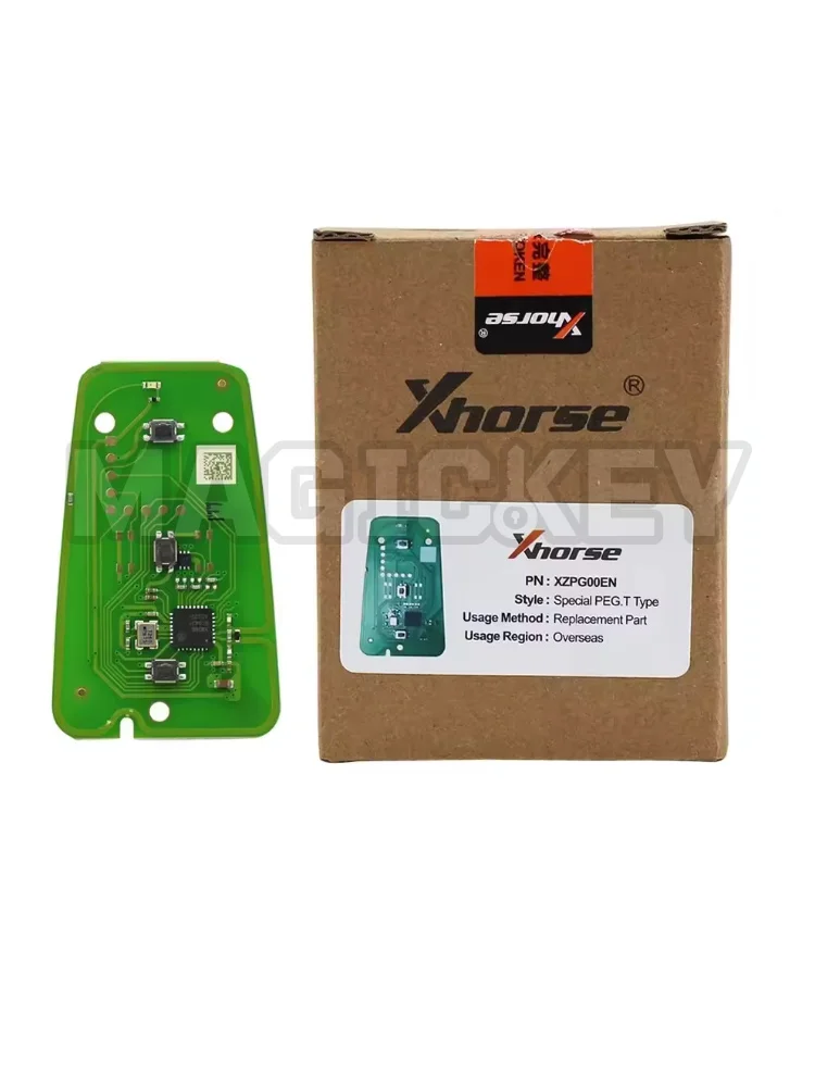 Xhorse XZPG00EN Specjalna inteligentna płytka kluczyka samochodowego z 3 przyciskami do samochodów Peugeot Citroen DS — 2