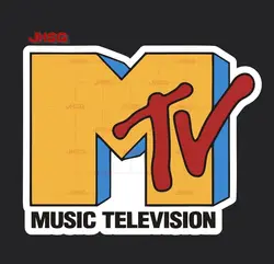 MTV 비닐 자동차 스티커, 음악 TV -80 년대 비디오-창 외부 장식 디자인