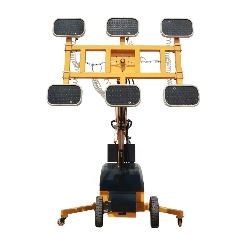 Glass Steel Marble Installation Vacuum Lifter  Electric Moving Lifting Robot Vacuum Glass Lifter for Sale