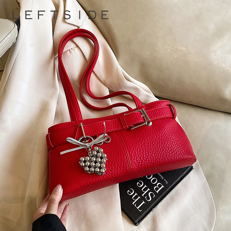 

Левая сторона, маленькие сумки из искусственной кожи для женщин, модная женская сумка через плечо 2025 года, женские летние сумки и кошельки, большая сумка