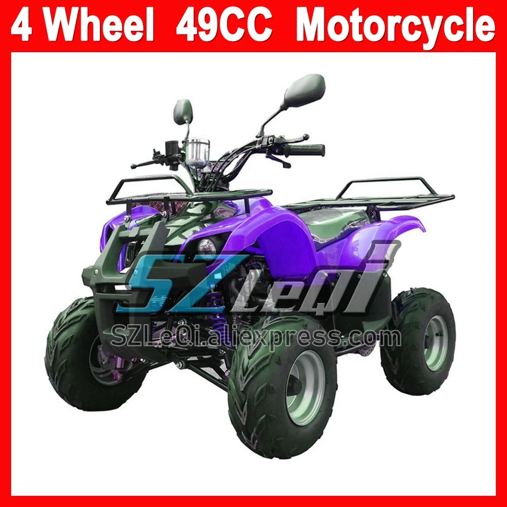 ATV OFF-road Gas Motorcycle 49CC 2 Stroke Racing MOTO Four Wheel Motorbike Discount Promotion Children New Year Birthday Gifts