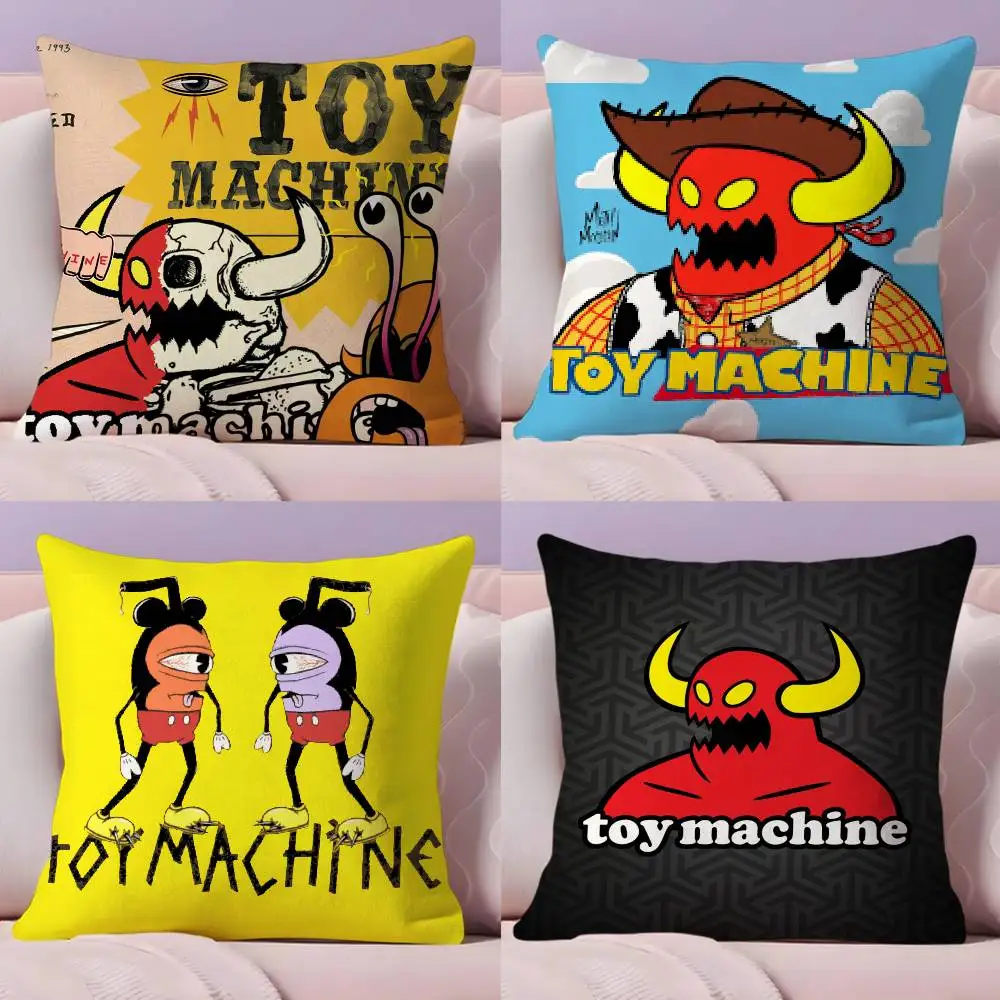 T-Toy M-MachineS S-SkateS كيس وسادة كيس وسادة فائق النعومة صديق للبشرة نسيج سحابة مثل الراحة وسحاب مخفي