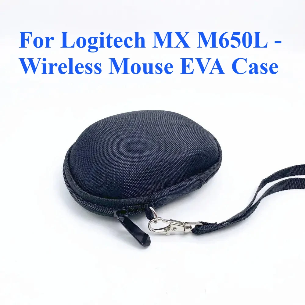 

For Logitech MX M650L - Wireless Mouse EVA Case Shockproof Storage Pouch & Durable Carrying Bag