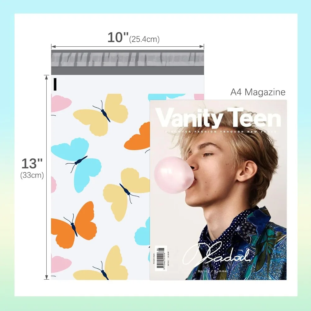 Butterfly Poly Mailers 10x13