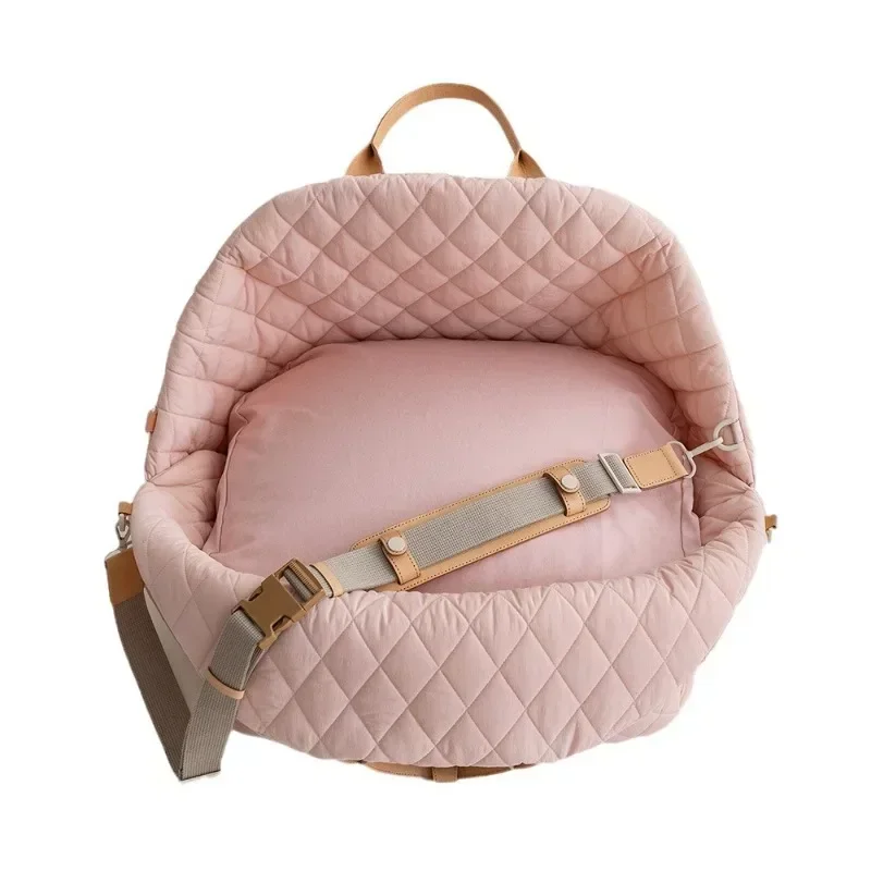 

Upgraded Pet Dog Kennel Nylon Waterproof Pet Bag Detachable Portable Car Dual-use Travel Use Multiple Colors To Choose From