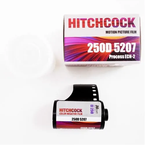 Imagen 2 del producto 1/3/5 rollos HITCHCOCK 5207(250D) película negativa 135 36 hojas ECN-2 película Kodak 135 para cámaras de película Kodak M35/F8/H35/F9/M38