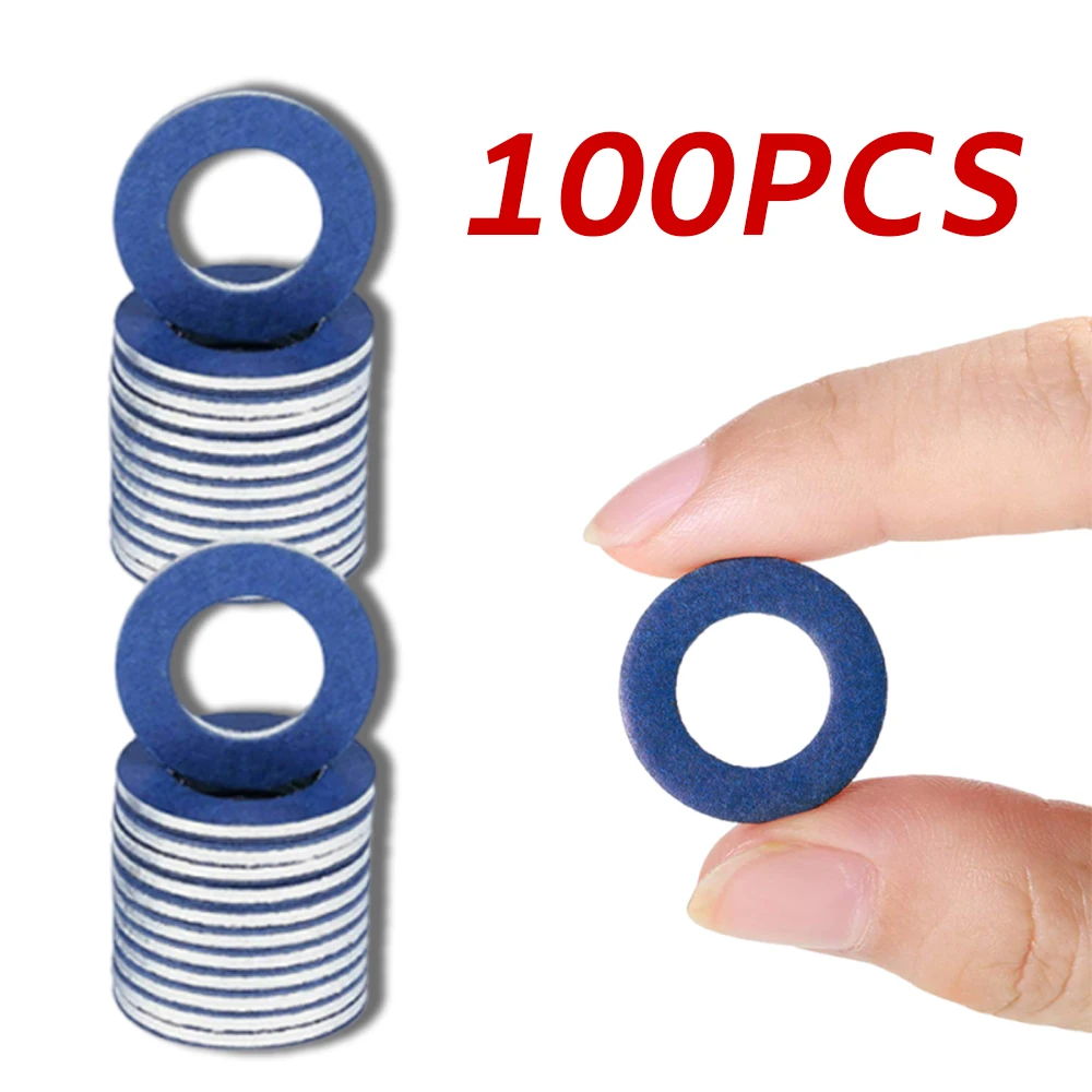 

100X for Toyota Camry Corolla Lexus Thread Oil Drain Sump Plug Gasket Aluminum Engine Crush Washer 12mm Hole Seal Ring Parts Kit