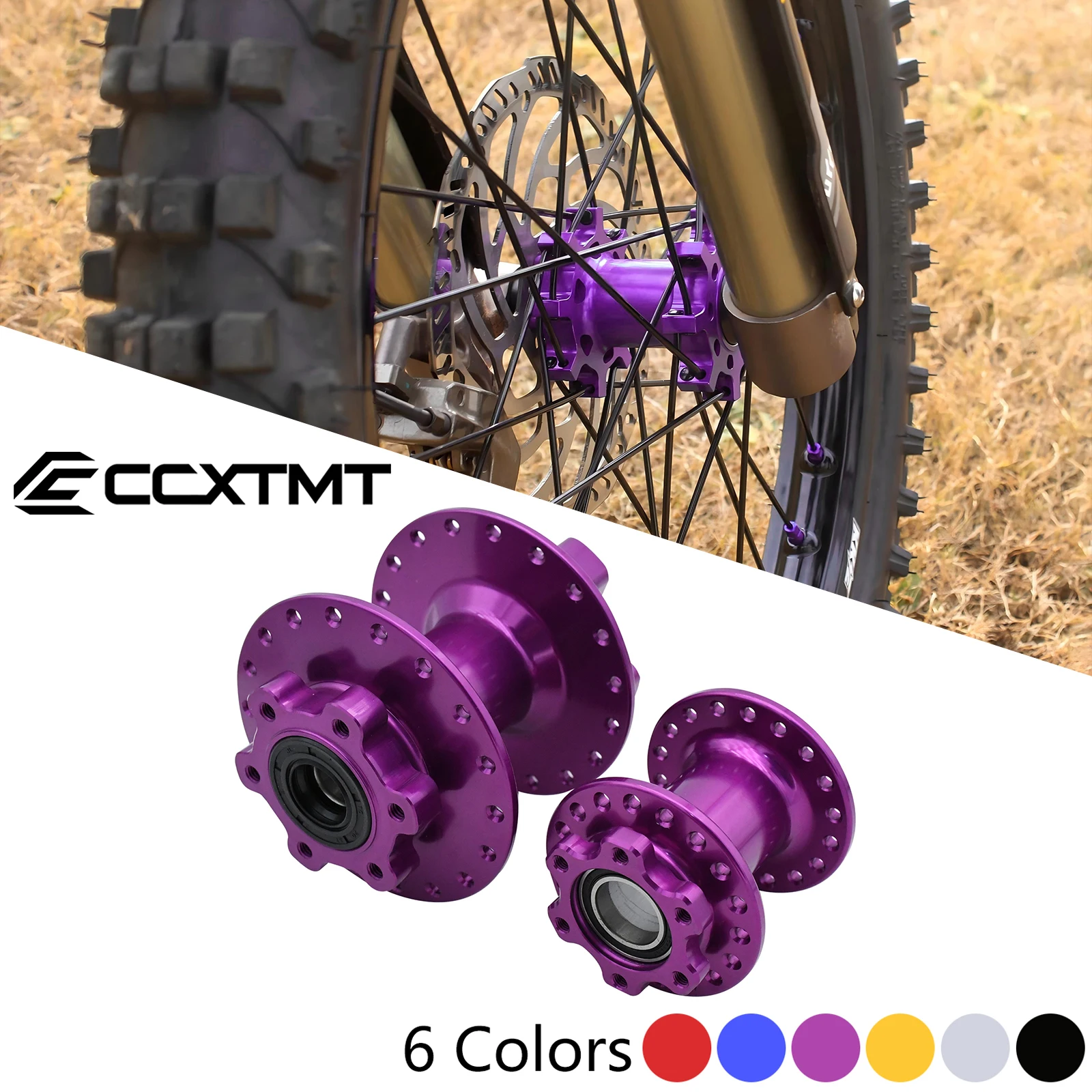 

Motorcycle CNC Aluminum Front and Rear Wheel Hubs For SurRon Light Bee S & X Electric Vehicle Dirt Bike Sur-Ron Accessory