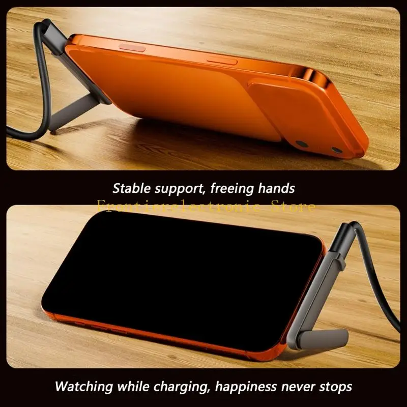 G8DB Highly Speed 240W Chargers Data Sync Foldable Phone Stand Durability Metal Build