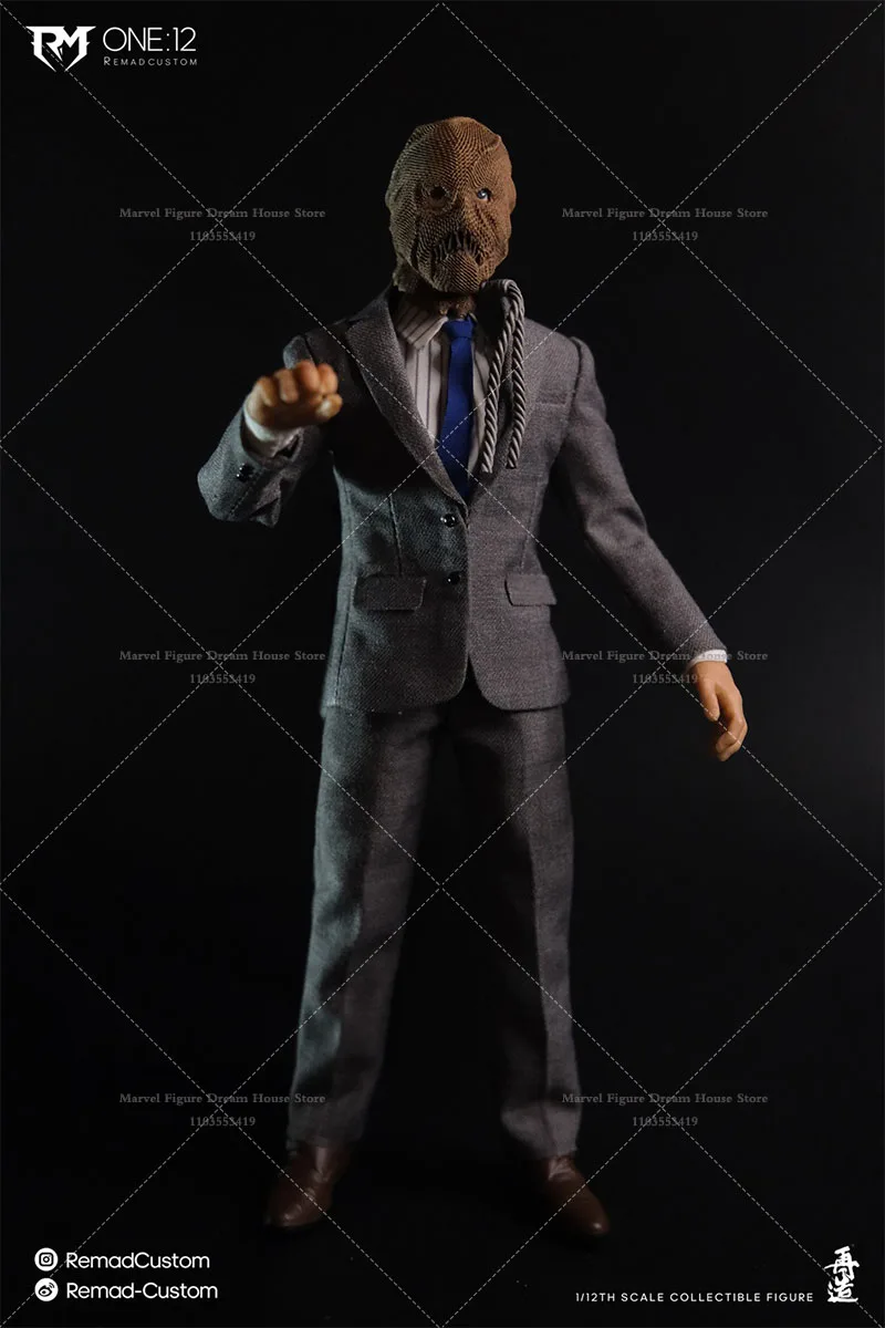 En stock, RM-003 personalizado, escala 1/12, Jonathan, artista aterrador, villano clásico, conjunto completo de figura de acción de 6 pulgadas, soldado masculino
