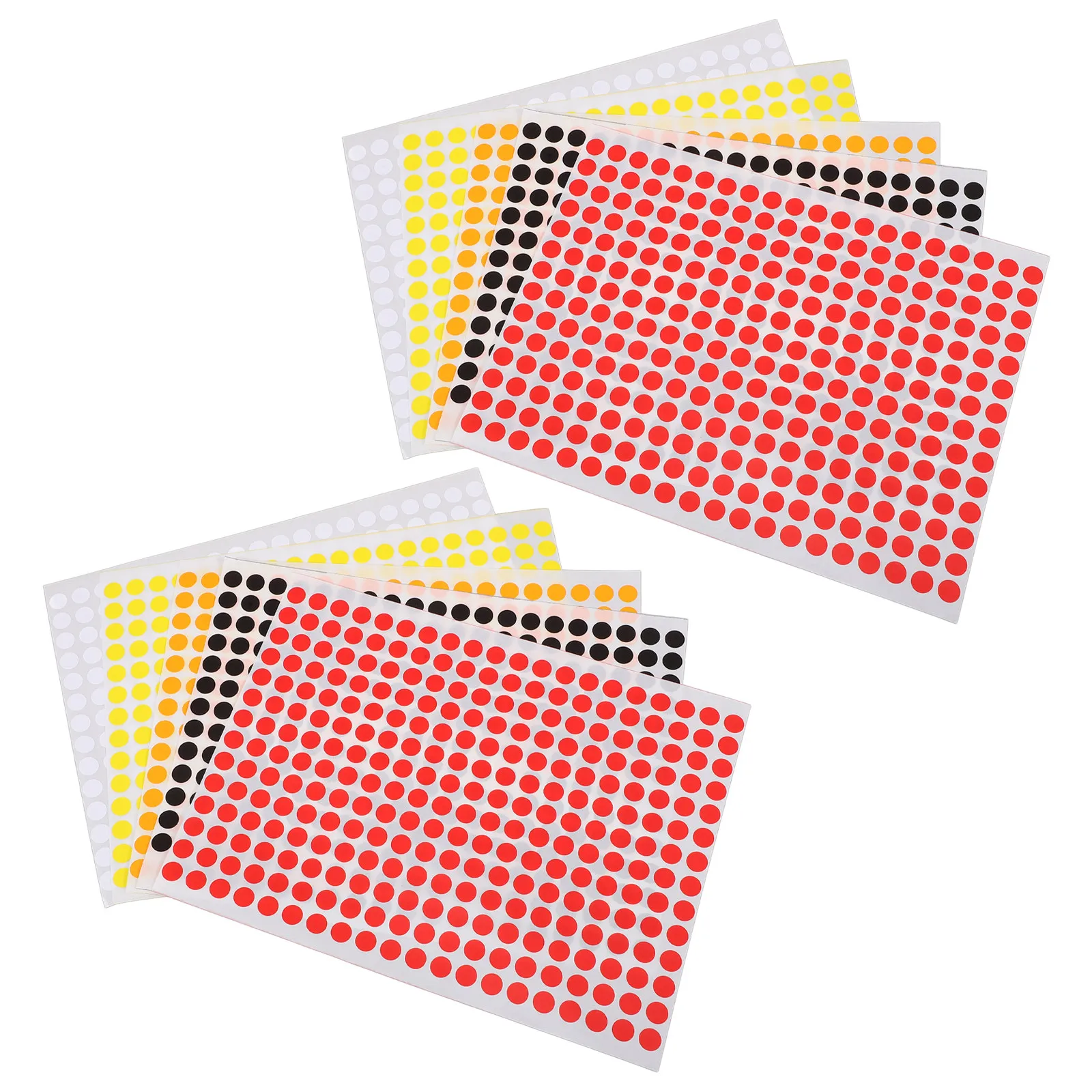 

10 листов самоклеящихся этикеток-точек из бумажного материала, легко снимаемые, не оставляющие следов, цветные круглые наклейки для подарочных коробок и конвертов