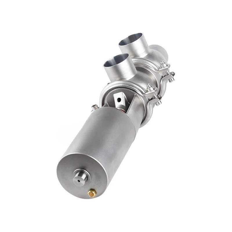 Stainless Steel Air Operated Reversing Valve/Sanitary Reversing Valve/Pneumatic Quick-Installation Welding Reversing Valve/Flow